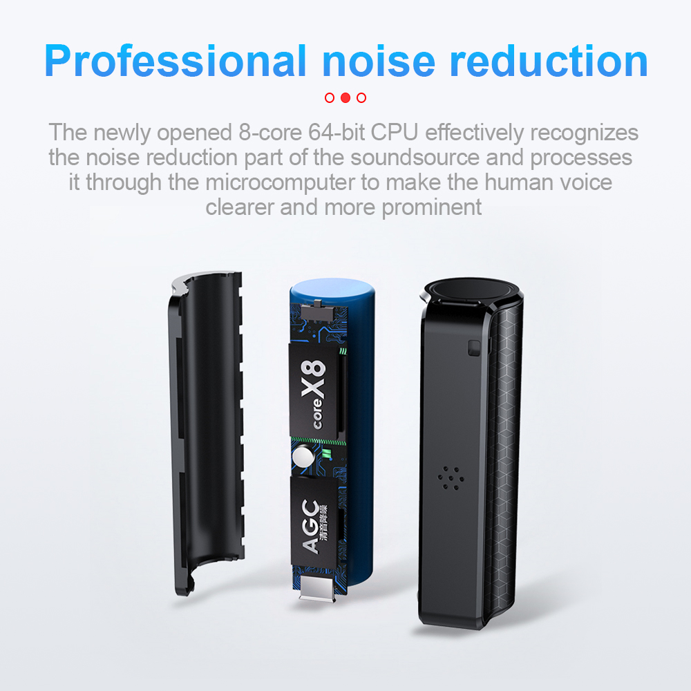 8GB 16GB 32GB Professional Portable Voice Recorder Audio Activated Magnet Digital Voice Recorder
